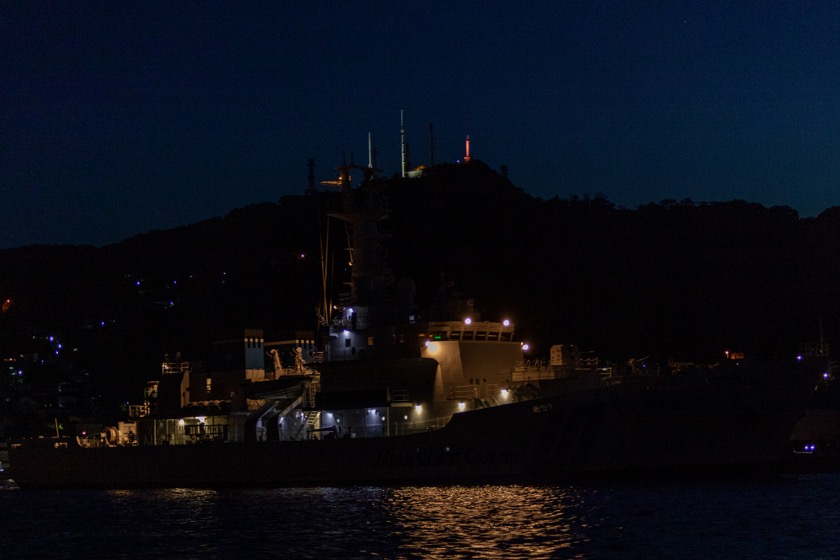 海上保安庁艦艇(室蘭港ナイトクルーズ)