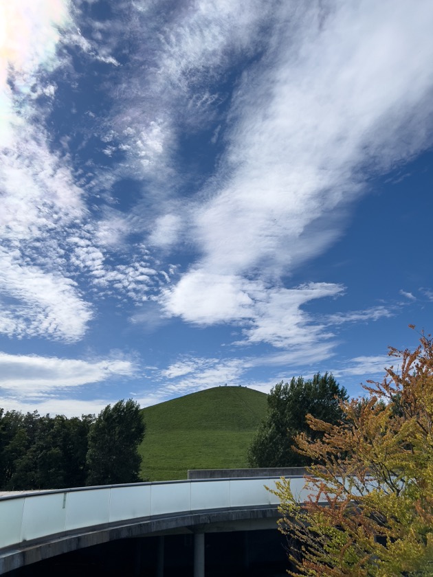 モエレ沼公園(紅葉のはじまり)